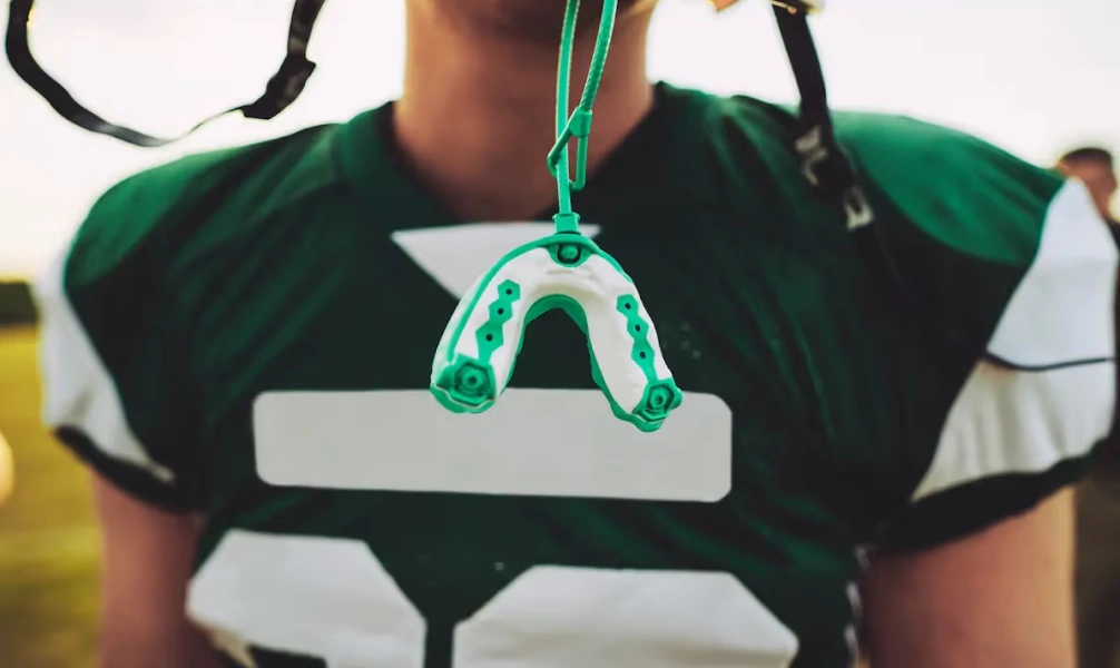 Custom sports mouthguard designed for athletic protection